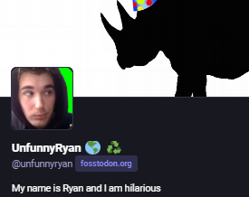 Click to visit Ryan’s mastodon account